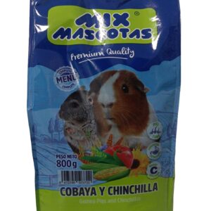 Comida cobaya y Chinchilla. Mix Mascota.