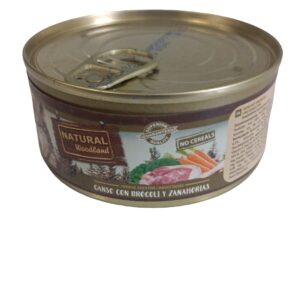 Natural Woodland ganso con brócoli y zanahoria