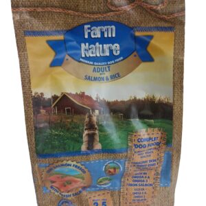 Farm Nature salmón y arroz adulto