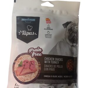 Snack de pollo y pavo Hipoalergenico.