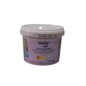 Comida para peces granulada Moly