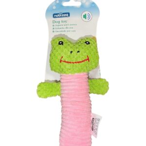 Juguete de rana para perros.Nobleza.